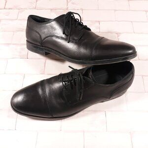 Cole Haan Grand OS Oxford Dress Shoes Cap Toe Black Leather Mens 12 M Lace Up
